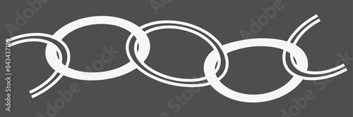 Chain pattern. chains backgrounds, shinny metal iron chains, Seamless chain pattern. Silver metallic chain texture. Eps 10.