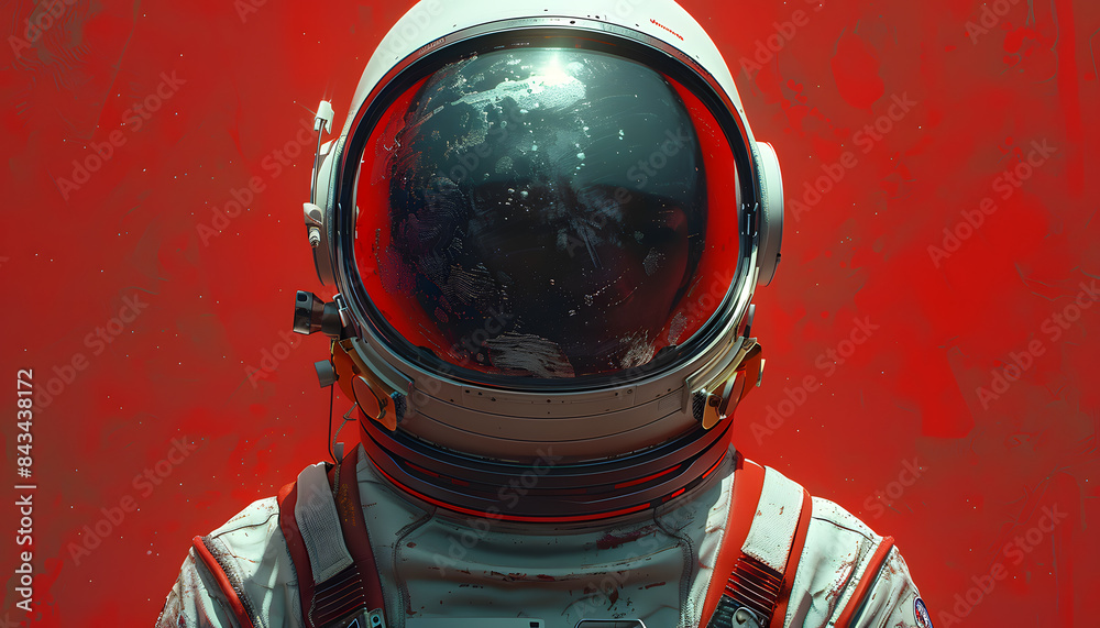 Fototapeta premium astronaut in space