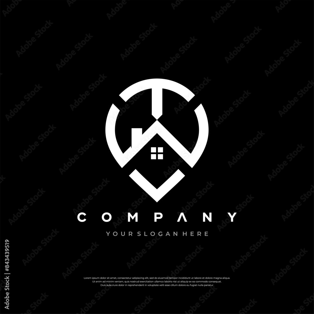 Modern House Logo Design