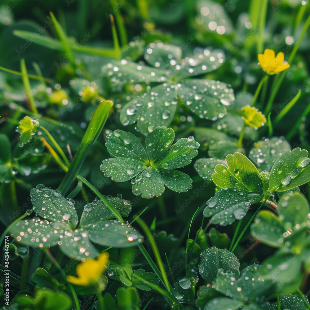 Tiny, crystalline water droplets cling to the vibrant green blades of grass, glistening like scattered diamonds in the early morning light.
Tiny, crystalline water droplets cling to the vibrant green blades of grass, glistening like scattered diamonds in the early morning light.