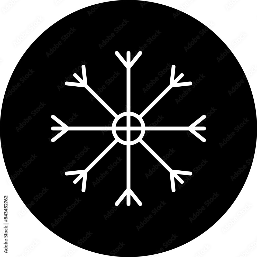 Snowflake Icon Style