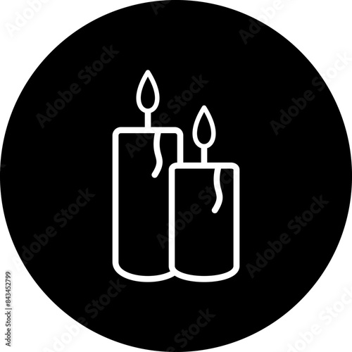 candle Icon Style