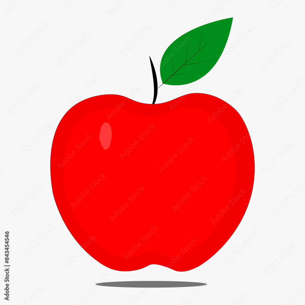 Red apple vector design Red apple vector design