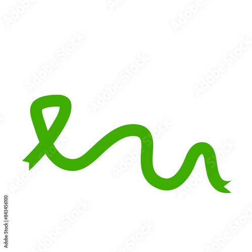 World Cerebral Palsy day ribbon 