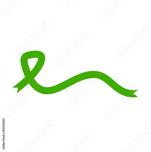 World Cerebral Palsy day ribbon 