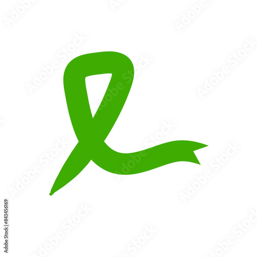 World Cerebral Palsy day ribbon 