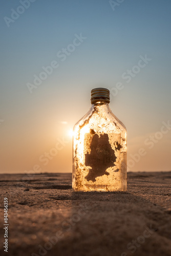 message in a bottle photo