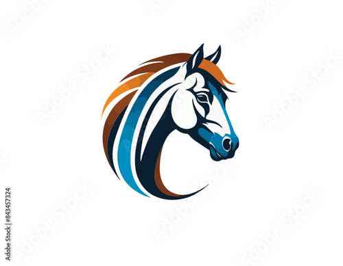 Horse logo, logo konia, koń logotyp, logotype, horse riding