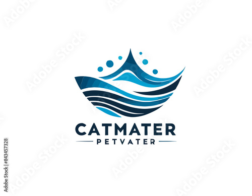 Water logo, woda logo, wodniste logo, ekologia logo