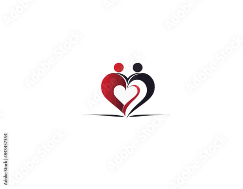 Serce logo, heart logo, miłość logo, couple logo, heart, love logo