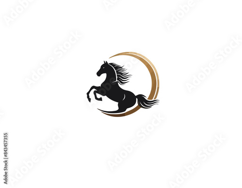 Horse logo, logo konia, koń logotyp, logotype, horse riding