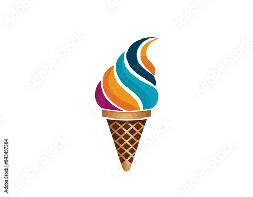 Lodziarnia, Ice cream logo, logo lodziarni, lody