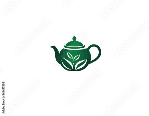 Tea logo, herbaciarnia, herbata logo, logo herbaciarni