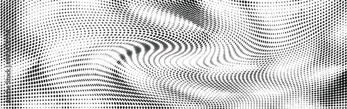 Gradient halftone dots pattern texture background. Vector illustration
