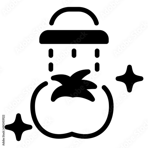 Clean solid icon symbol sign from modern recipe collection in solid style for mobile concept and web apps design. Cooking and kitchen related vector line icon.