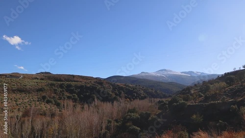 Sierra Nevada in Andalusia, Spain