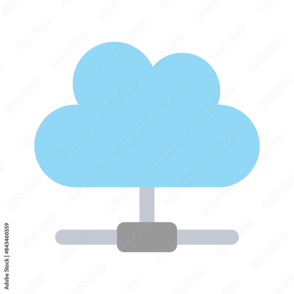 Get this creative icon of cloud network in trendy style Get this creative icon of cloud network in trendy style