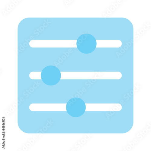 Download this premium icon of equalizer, adjustment vector