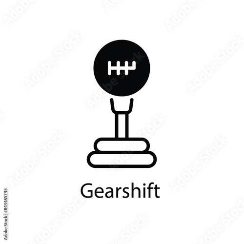 Gearshift vector icon
