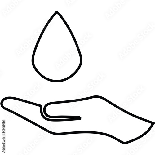 Blood, donation, health icon