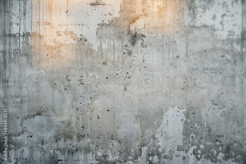 Blurred dirty concrete wall, aged cement wall to be repair - generative ai
