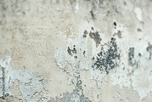 Blurred dirty concrete wall, aged cement wall to be repair - generative ai © Nia™
