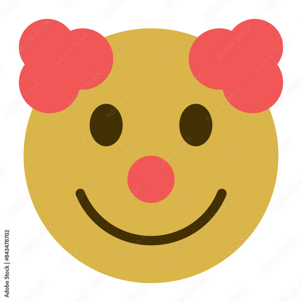 Fototapeta premium Clown Face icon