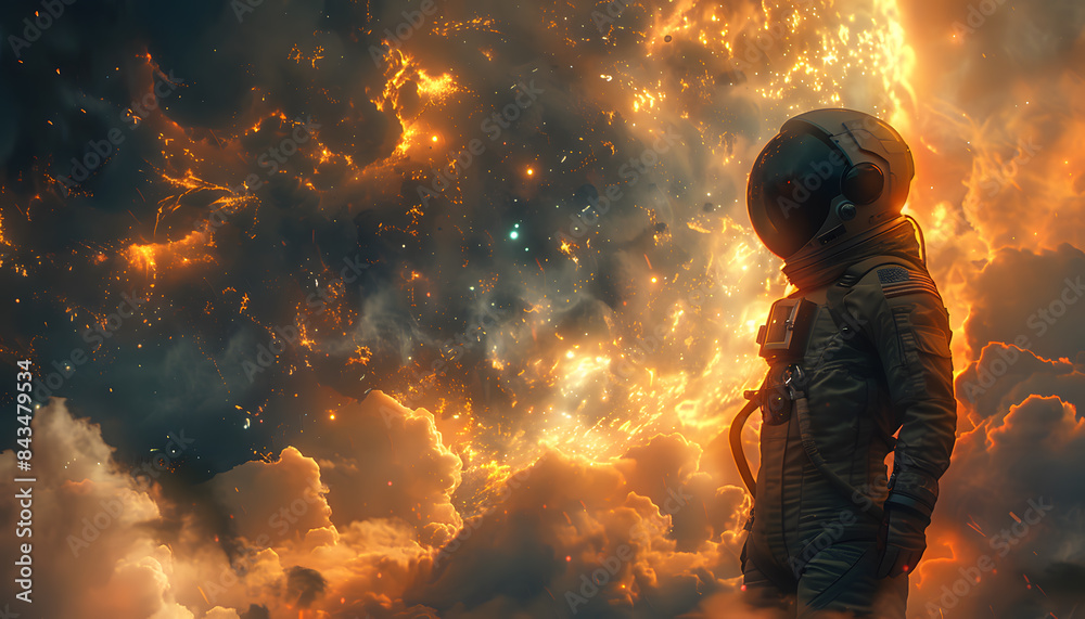 astronaut in space astronaut in space