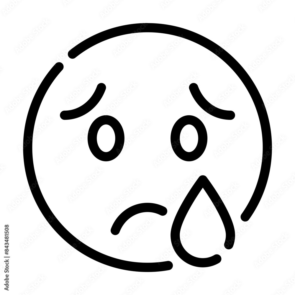 Sad Tear icon Sad Tear icon