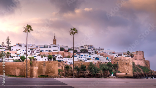 Rabat, Morocco - March 22, 2024: Kasbah of Oudayas in Rabat, Morocco