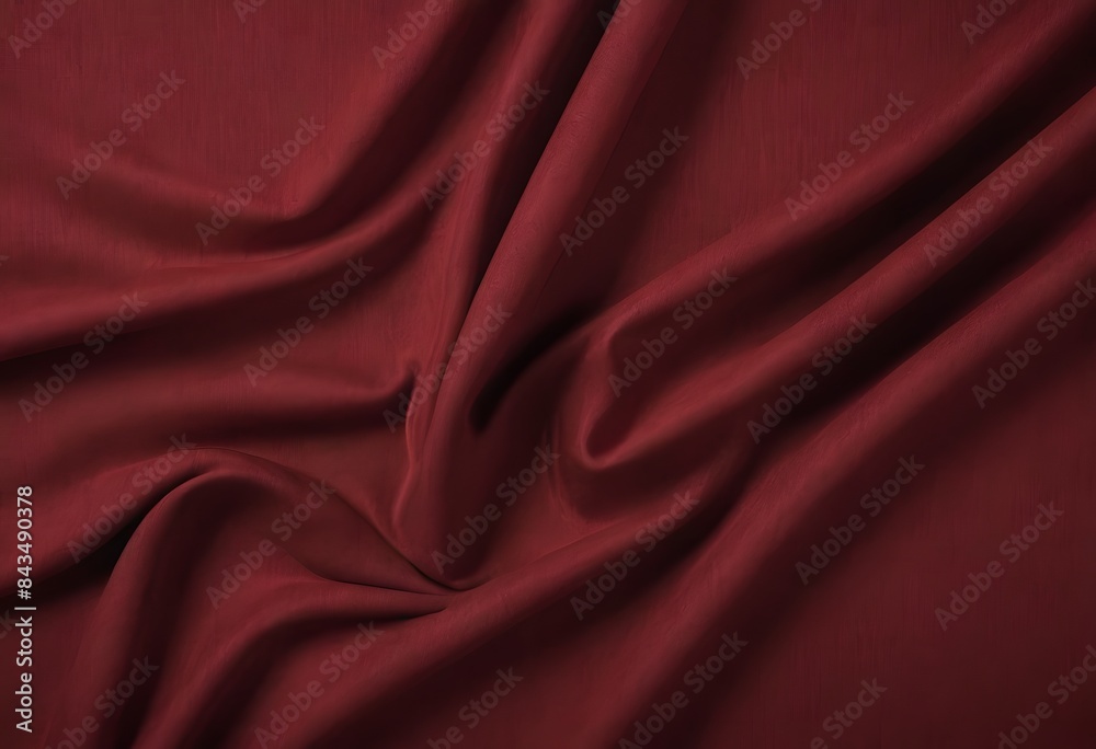 a close up of a red fabric with a very large amount of folds a close up of a red fabric with a very large amount of folds