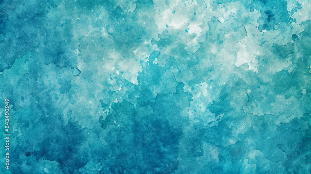 Turquoise Watercolor Abstract background Turquoise Watercolor Abstract background