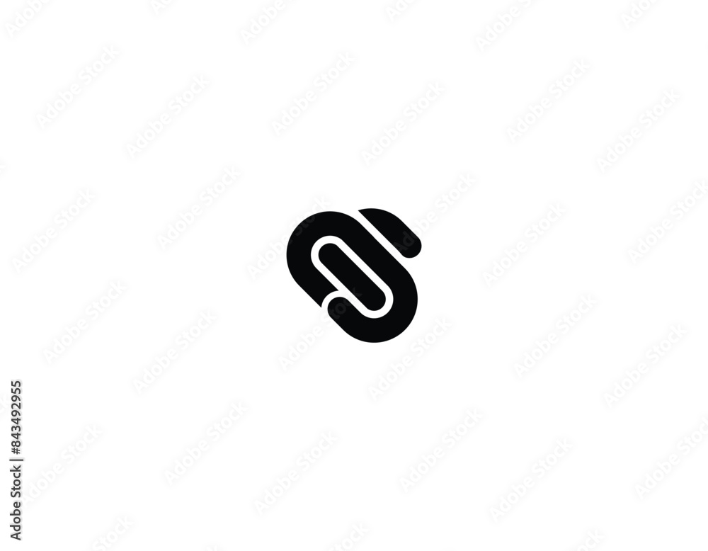 Creative minimal letter OS SO logo monogram icon design vector template. Creative minimal letter OS SO logo monogram icon design vector template.