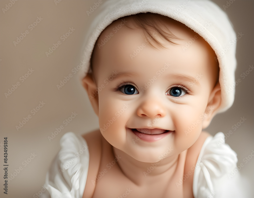 Beautiful smiling cute baby Beautiful smiling cute baby