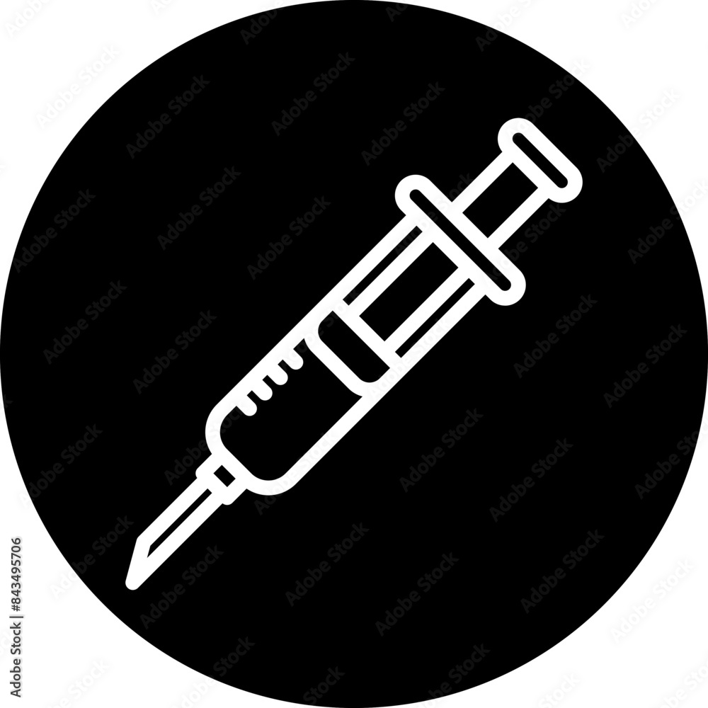 714-Syringe Icon style 714-Syringe Icon style