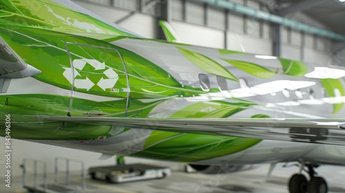Sustainable Aviation: Eco-Friendly Symbols Embedded in Modern Aircraft Design
