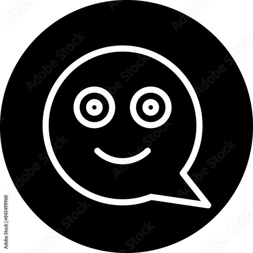 Chat Craze vector icon style