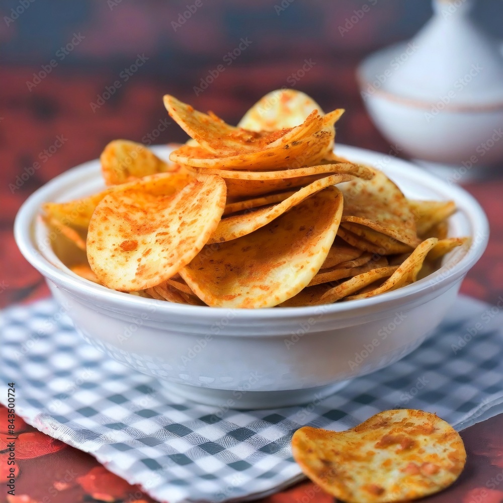 Potato Chips or Aloo papri Potato Chips or Aloo papri