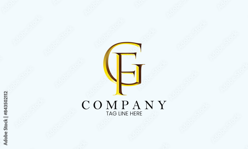 GF letter logo, company logo, clothing logo, branding logo GF letter logo, company logo, clothing logo, branding logo