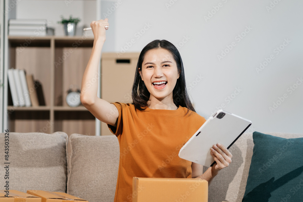 Startup successful small business owner, SME, concept. Startup successful small business owner, SME, concept.