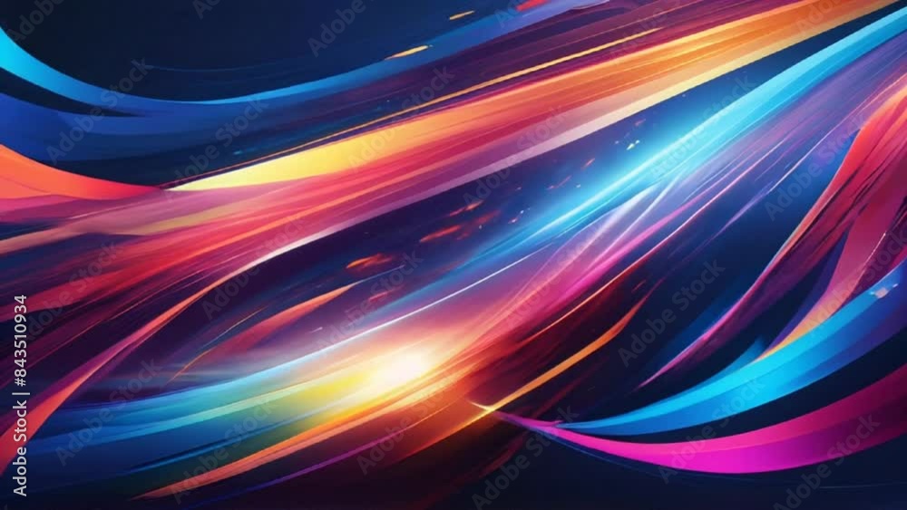Abstract Depicting Technological Speed and Motion Abstract Depicting Technological Speed and Motion