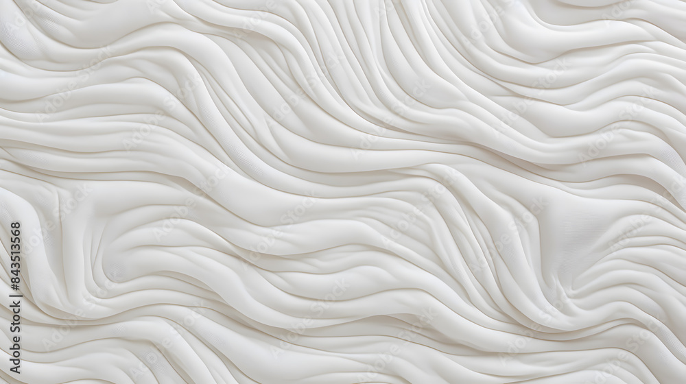 White fabric mattress texture top view background White fabric mattress texture top view background