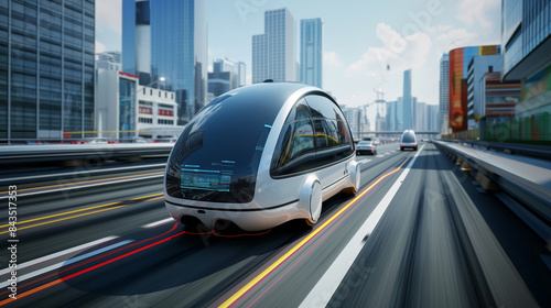 Advancements in autonomous vehicles and transportation © Maksym