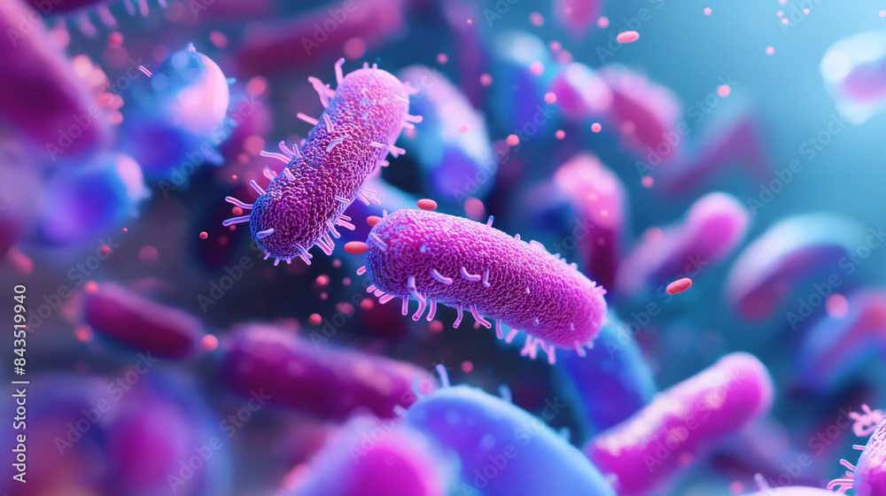 Fototapeta premium Leading brands of probiotics and gut health supplements