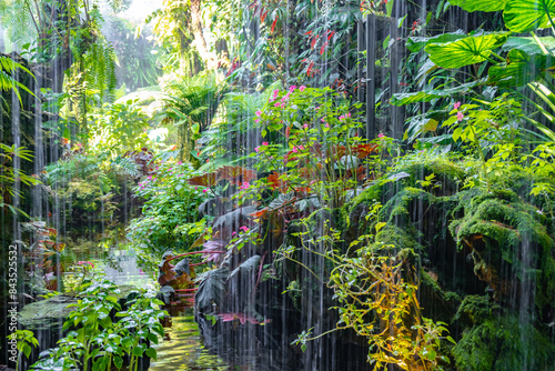 Cloud Forest in the Gardens by the Bay nature park in Singapore