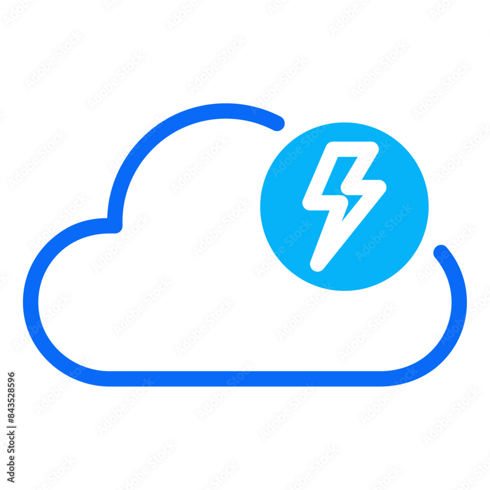 Cloud Data Bonus dual tone icon. vector thin line icon for mobile app, website, logo and presentation design. Cloud Data Bonus dual tone icon. vector thin line icon for mobile app, website, logo and presentation design.