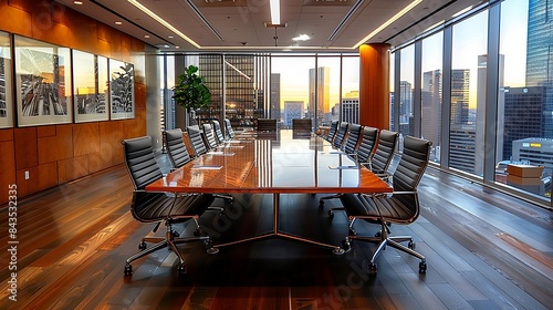 inside a boardroom of a law firm, professional setting, natural lighting, modern interior design, light and airy, bright lighting, crisp imagery, shot with a natural photographic feel