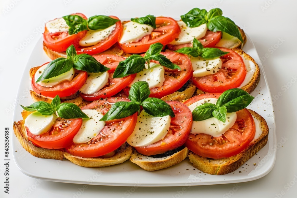 Baked Caprese Salad: A Culinary Delight with Aromatic Basil Baked Caprese Salad: A Culinary Delight with Aromatic Basil