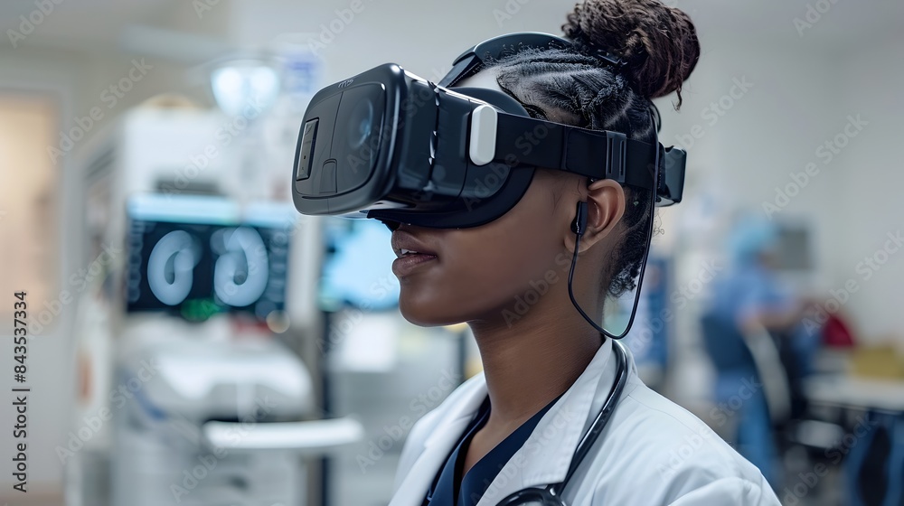 Healthcare Provider Utilizing Virtual Reality for Medical Procedure Training Healthcare Provider Utilizing Virtual Reality for Medical Procedure Training