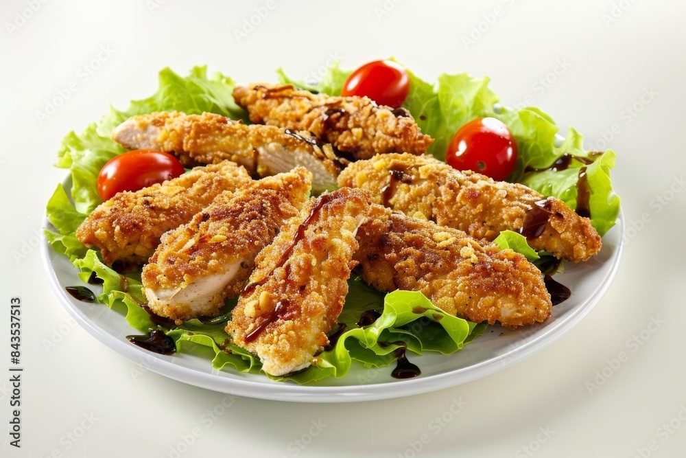 Exquisite Baked Chicken Tenders with Dijon Mayonnaise Exquisite Baked Chicken Tenders with Dijon Mayonnaise